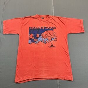 VTG 80s California Tourist Shirt hollywood shirt Small Single Stitch